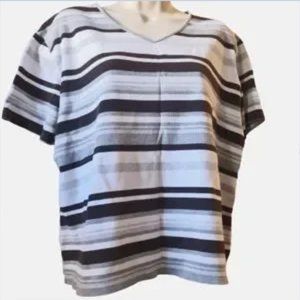 5/$15 Classic Elements Women's Tee Shirt in grey/black/white